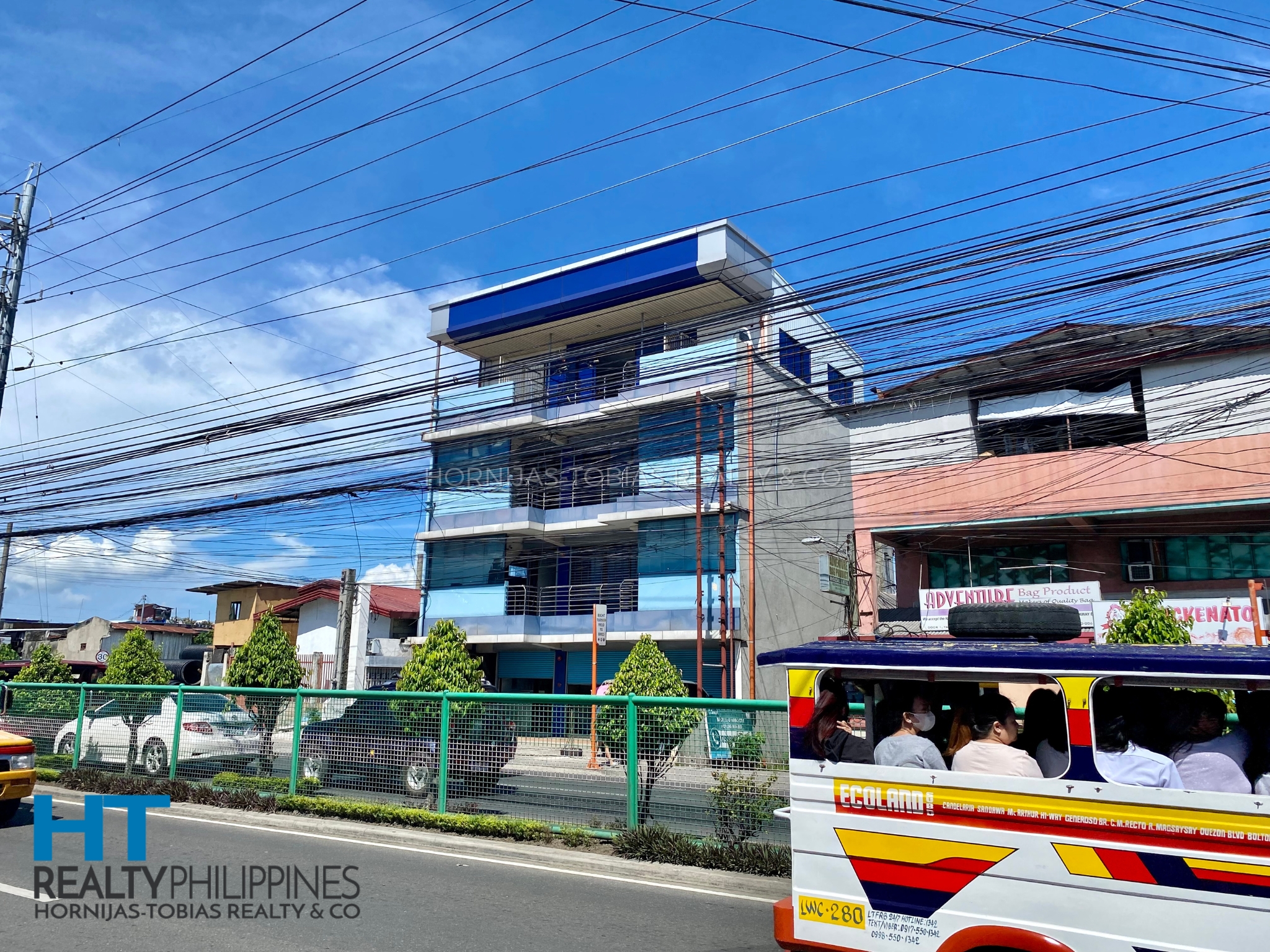 road - 4-storey commercial building for sale in Quezon Boulevard Davao City
