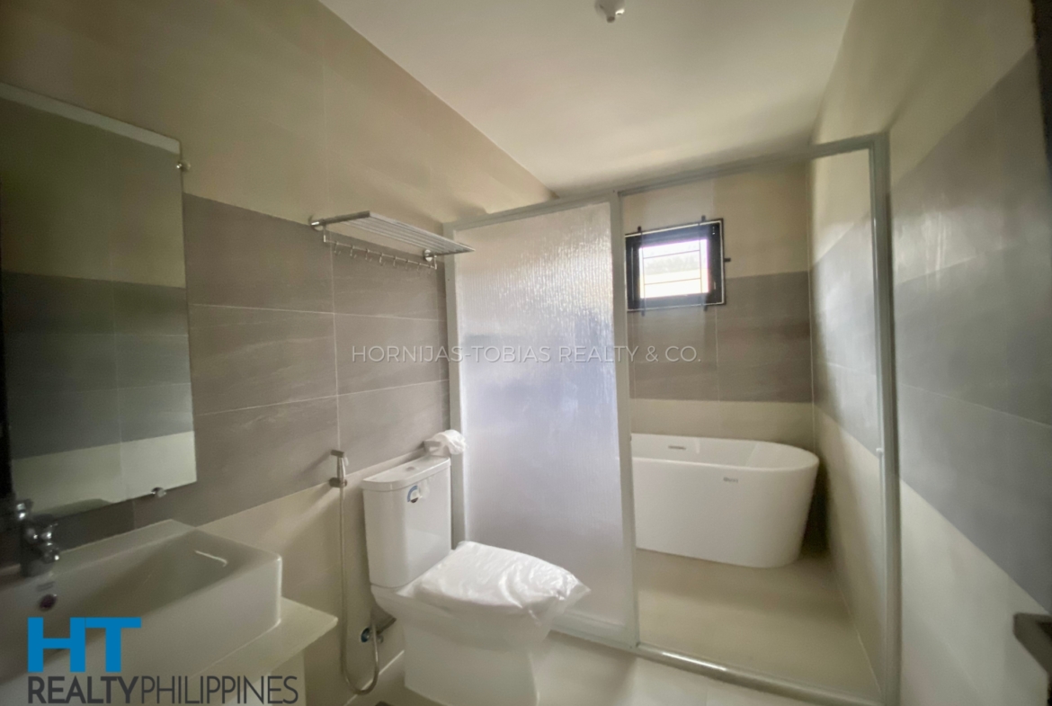 Master Bathroom with bath tub - brand new move-in ready 4 bedroom 3 bathroom house for sale in Ilumina Estate 2 Communal Buhangin, Davao City