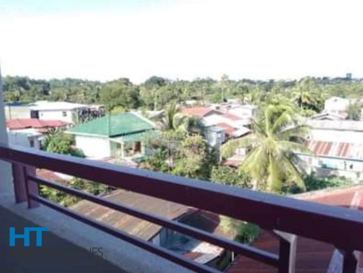view from balcony - 12-door 4-floor income-generating apartment building for sale in Buhangin, Davao City