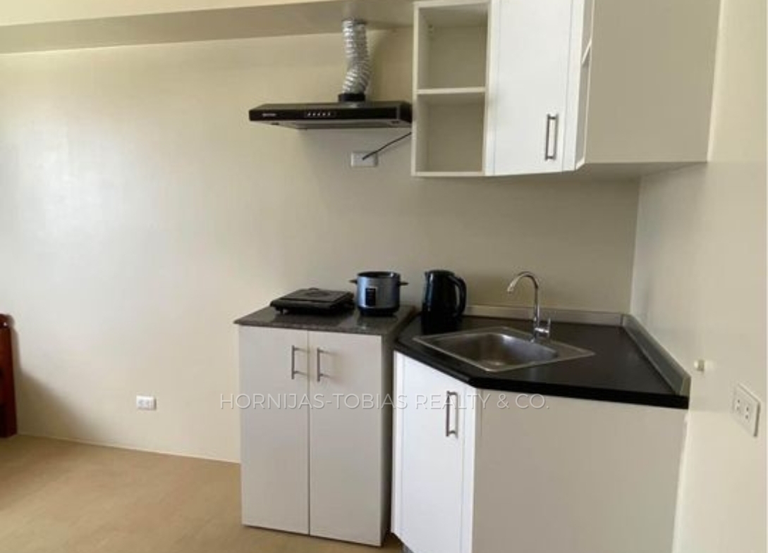 Kitchen - Studio unit condo for sale in Avida Towers, C.M. Recto Avenue, Davao City