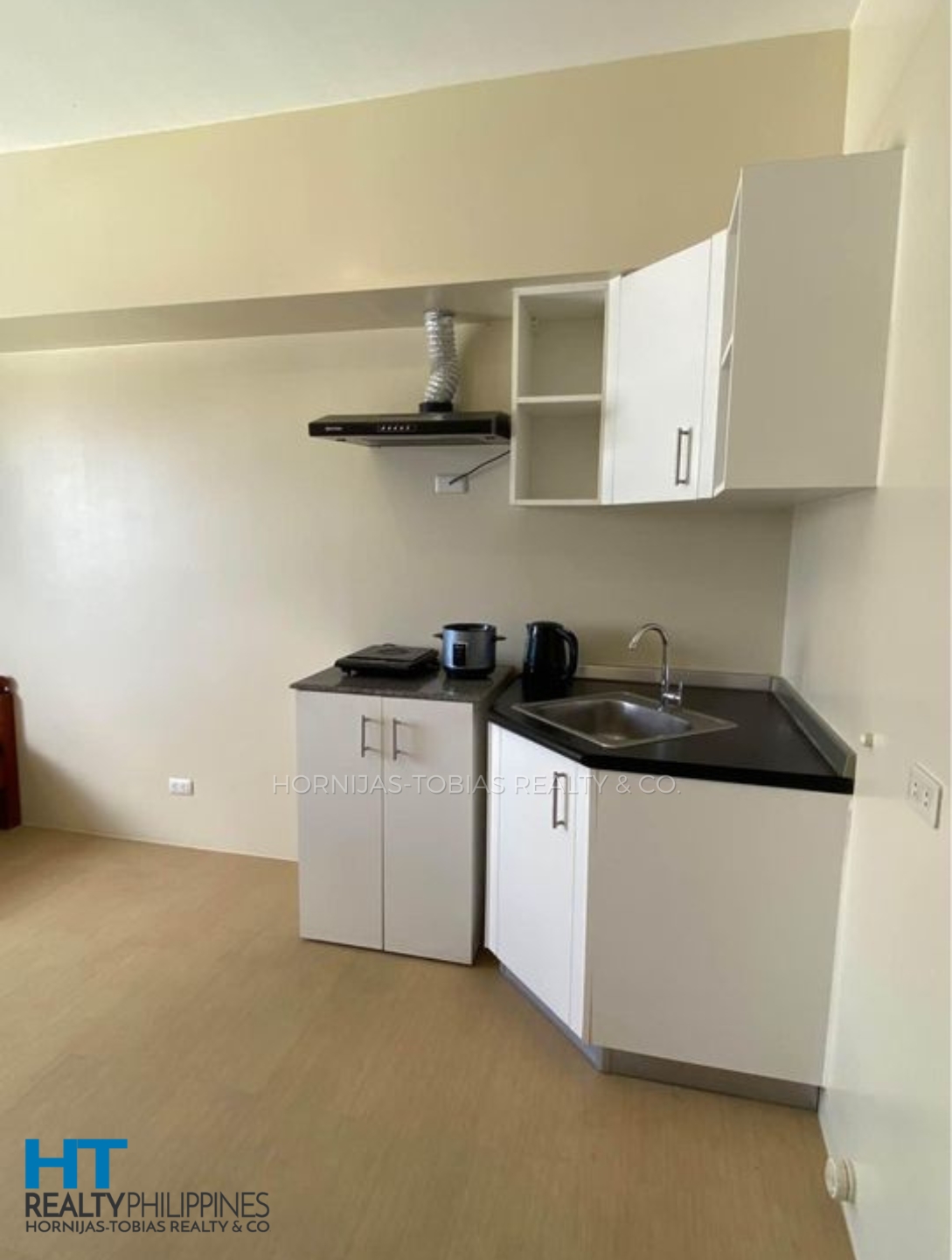 Kitchen - Studio unit condo for sale in Avida Towers, C.M. Recto Avenue, Davao City