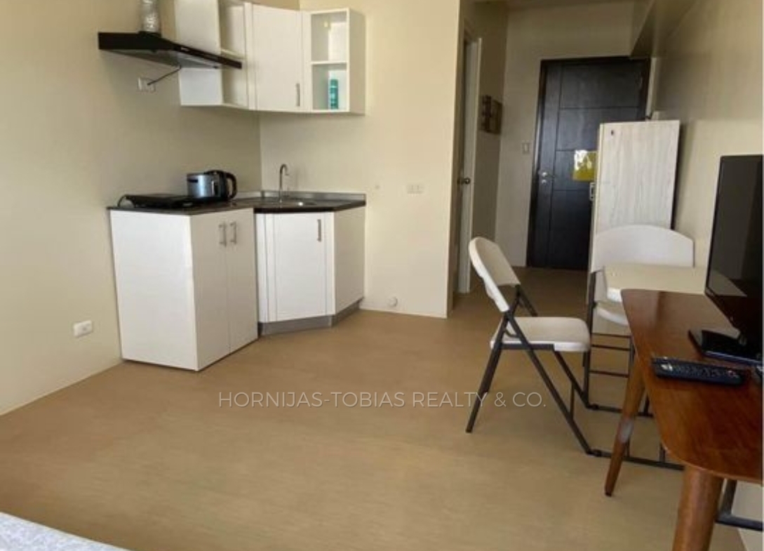 Kitchen area - Studio unit condo for sale in Avida Towers, C.M. Recto Avenue, Davao City