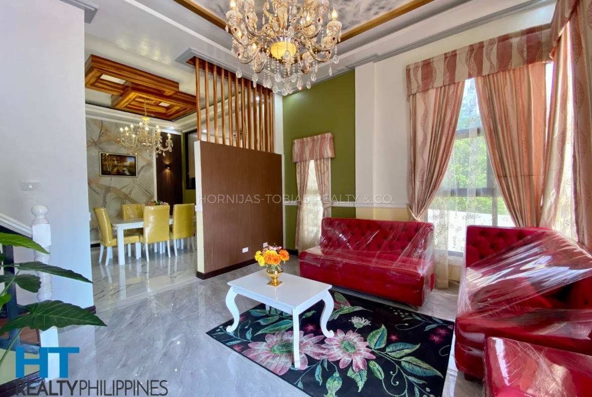 Living area - Brand new house and lot for sale with 5 bedrooms located in Priscilla Estates Cabantian Buhangin Davao City