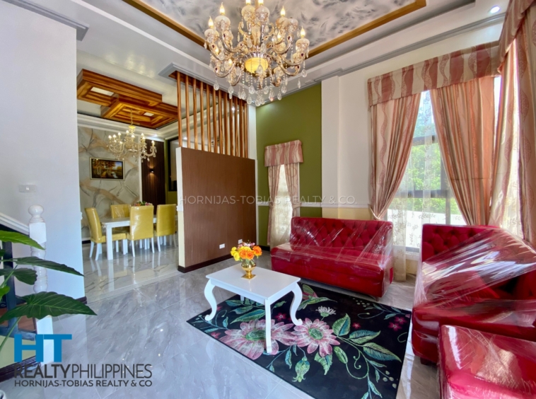 Living area - Brand new house and lot for sale with 5 bedrooms located in Priscilla Estates Cabantian Buhangin Davao City