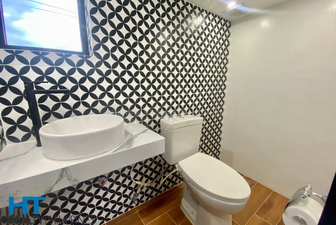 powder room - Newly renovated house with 4 bedrooms and 3.5 bathrooms for sale in Valle Verde Residential Estate, Panacan, Davao City