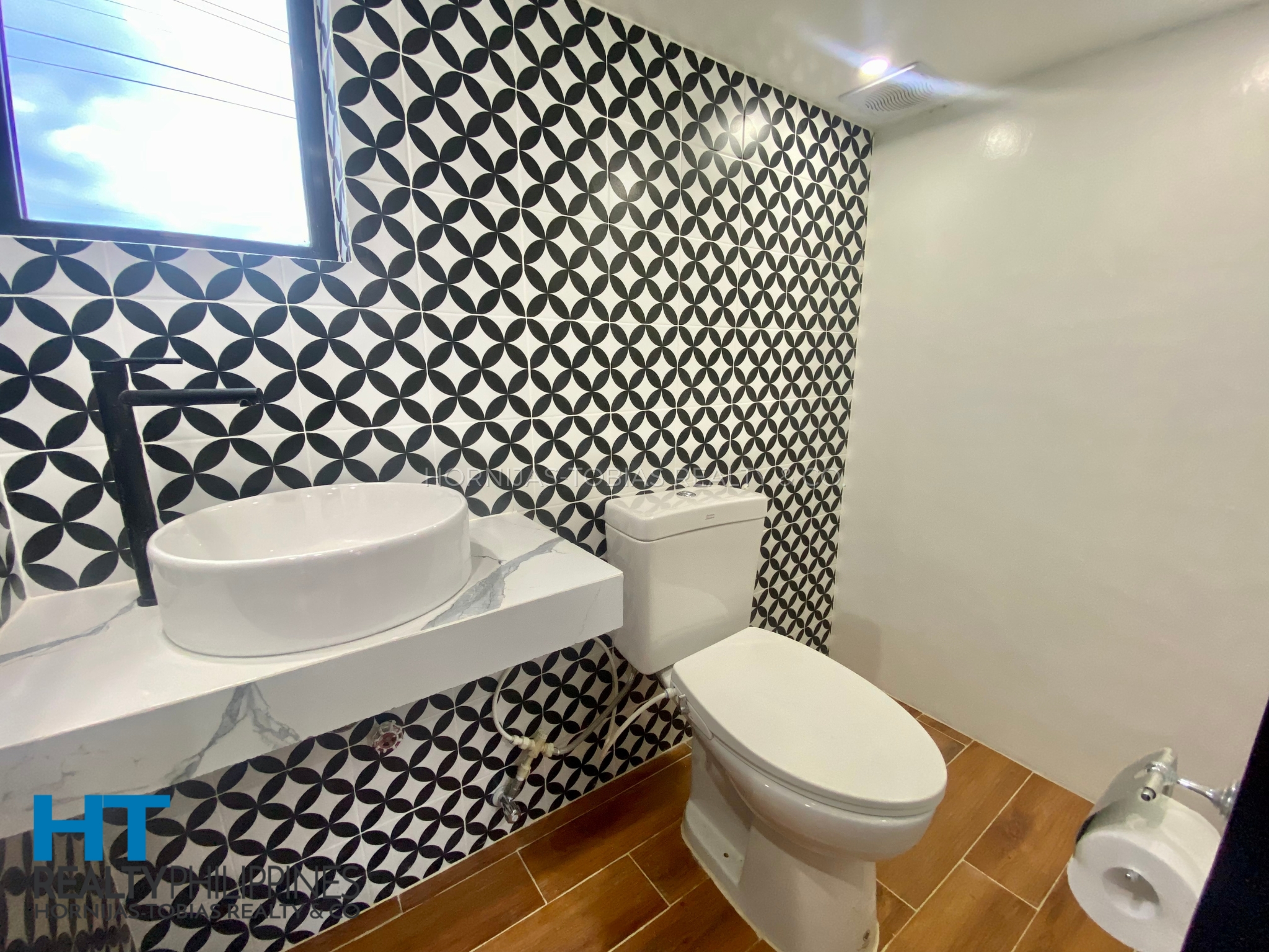 powder room - Newly renovated house with 4 bedrooms and 3.5 bathrooms for sale in Valle Verde Residential Estate, Panacan, Davao City