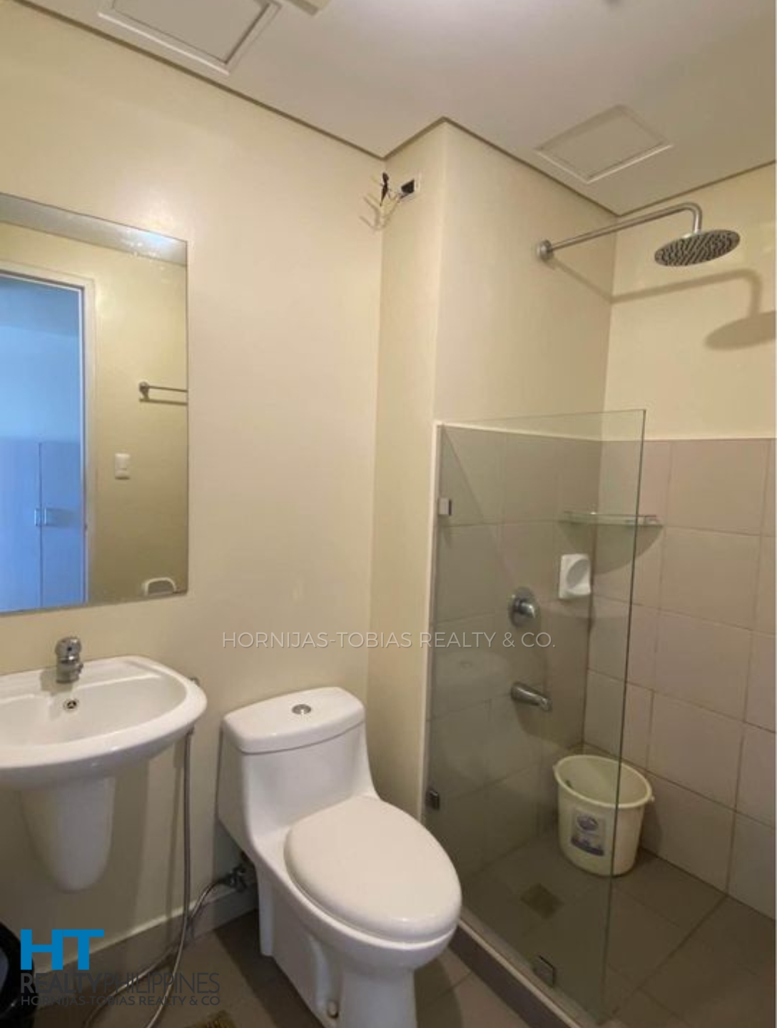 Bathroom - Studio unit condo for sale in Avida Towers, C.M. Recto Avenue, Davao City