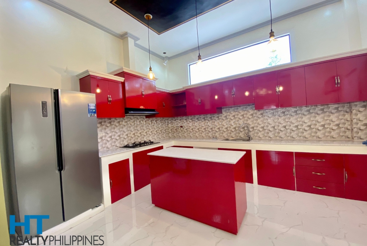 Kitchen - Brand new house and lot for sale with 5 bedrooms located in Priscilla Estates Cabantian Buhangin Davao City