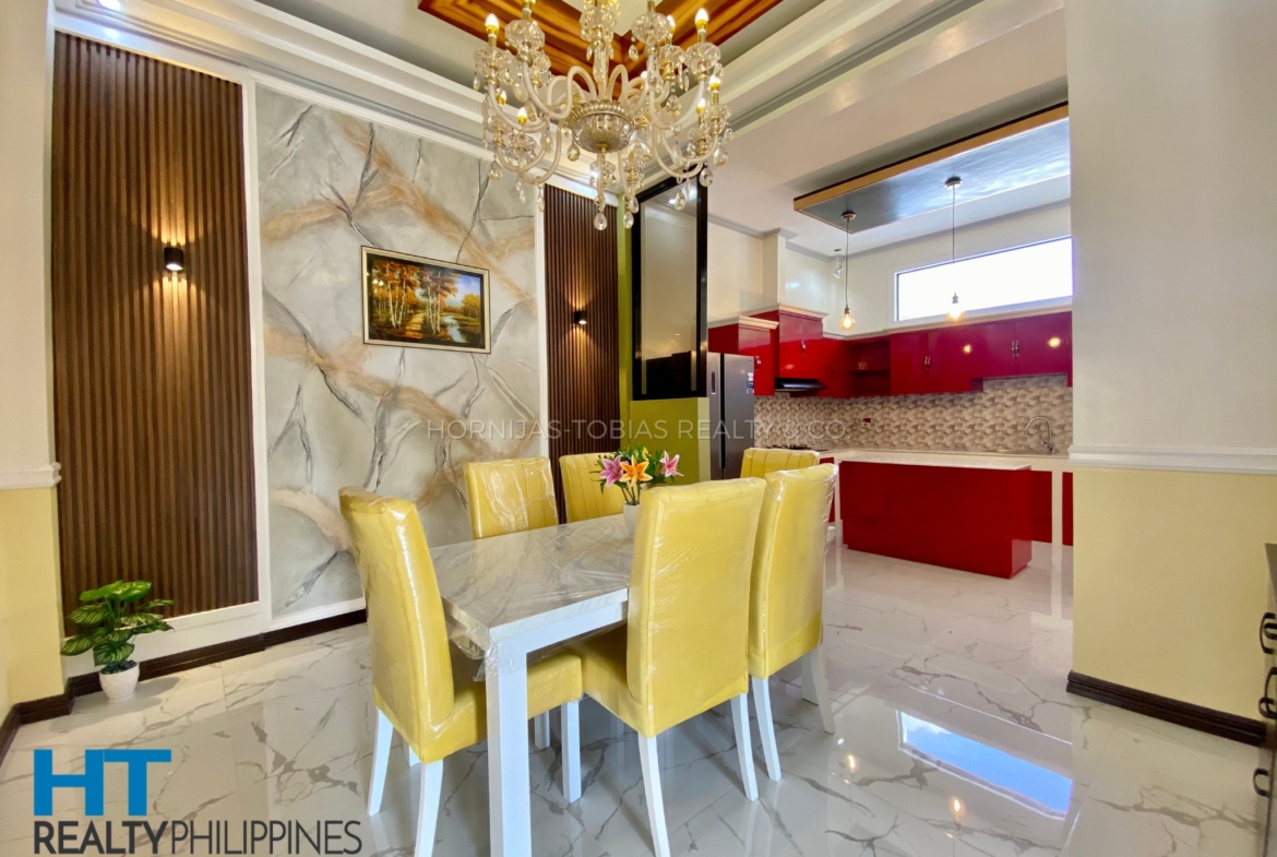 Dining area - Brand new house and lot for sale with 5 bedrooms located in Priscilla Estates Cabantian Buhangin Davao City