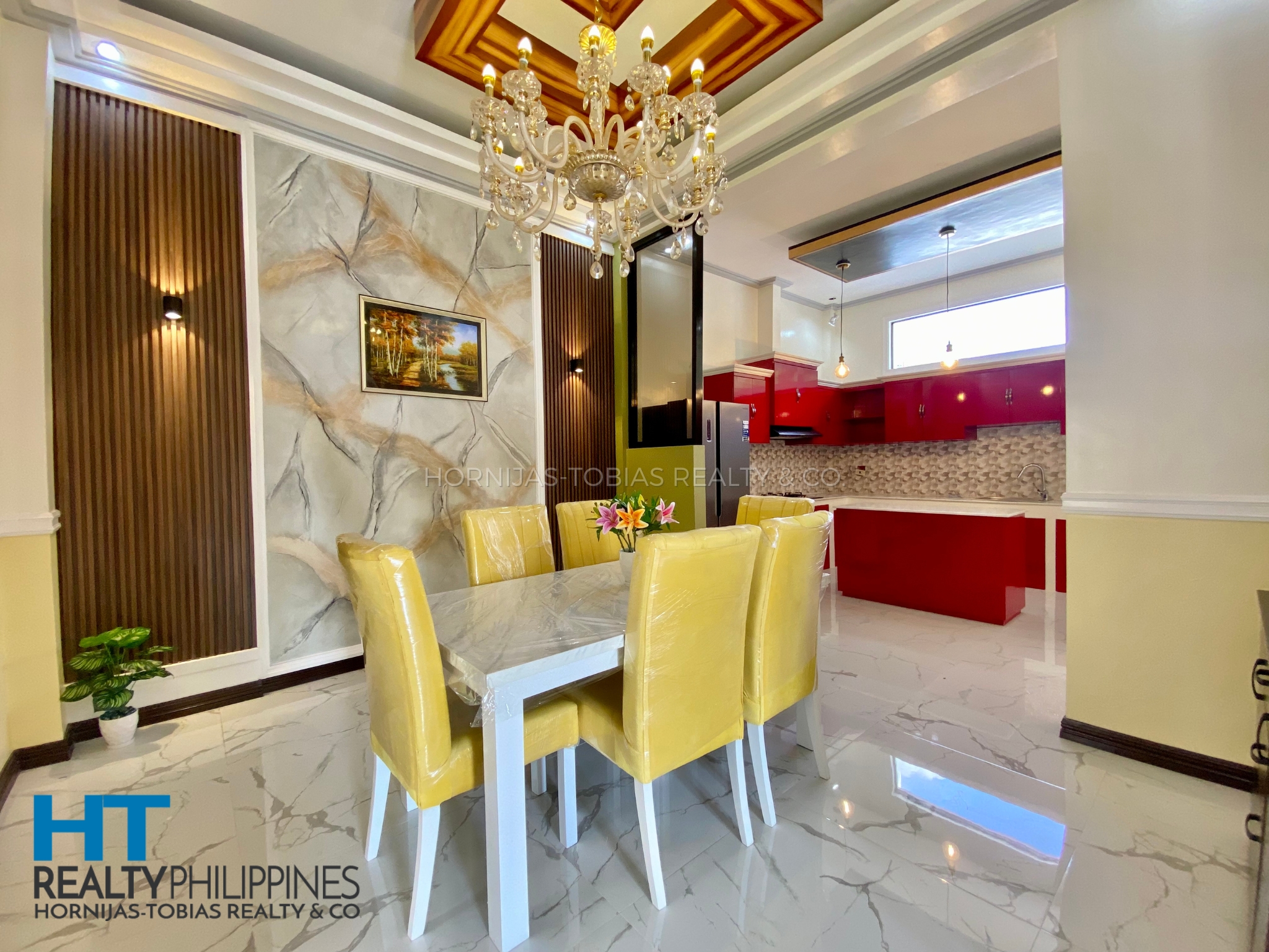 Dining area - Brand new house and lot for sale with 5 bedrooms located in Priscilla Estates Cabantian Buhangin Davao City