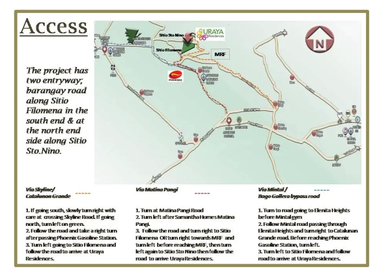 Uraya Residences - Vicitnity Map