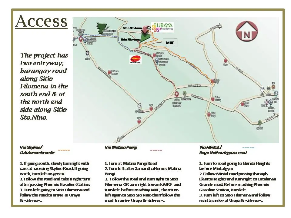 Uraya Residences - Vicitnity Map