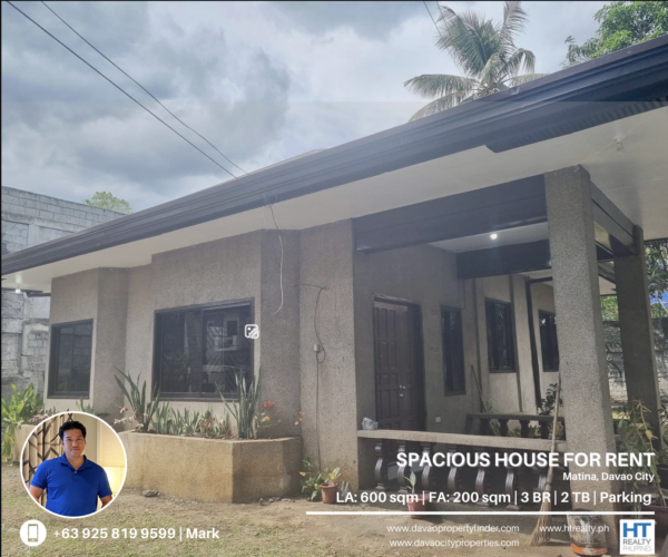 For Rent Semi-Commercial House in Balusong Matina Davao City 2