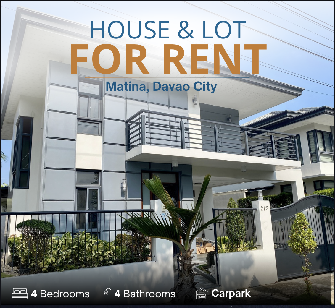 For Rent Four Bedrooms (4BR) House in Fuente De Villa Abrille Matina Davao City – Feature Image For Rent Four Bedrooms (4BR) House in Fuente De Villa Abrille Matina Davao City - Feature Image